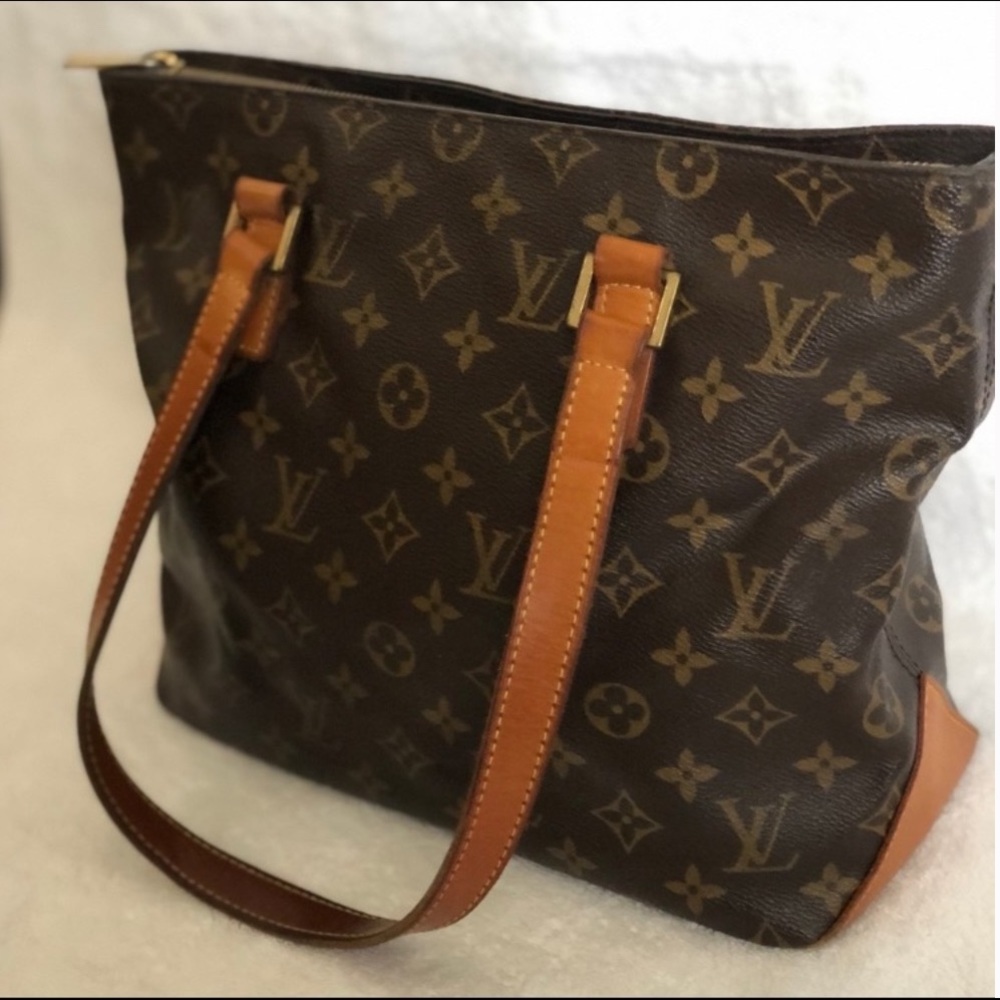 Louis Vuitton Cabas Piano Monogram Handbag, excellent